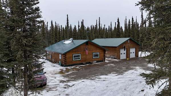 5 Acres of Land with Home for Sale in Delta Junction, Alaska