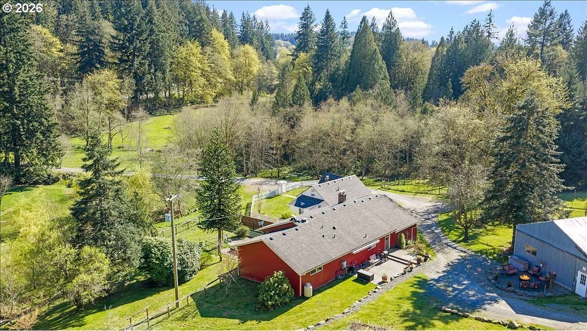 14.1 Acres of Land with Home for Sale in Yacolt, Washington