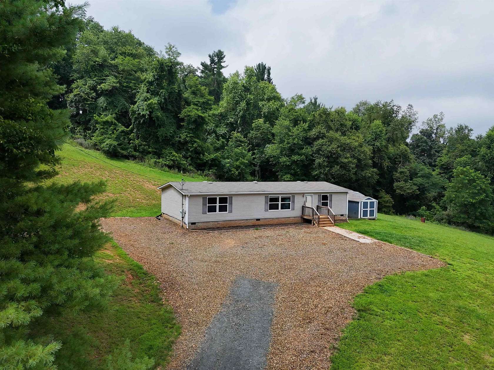 3.59 Acres of Land with Home for Sale in Floyd, Virginia