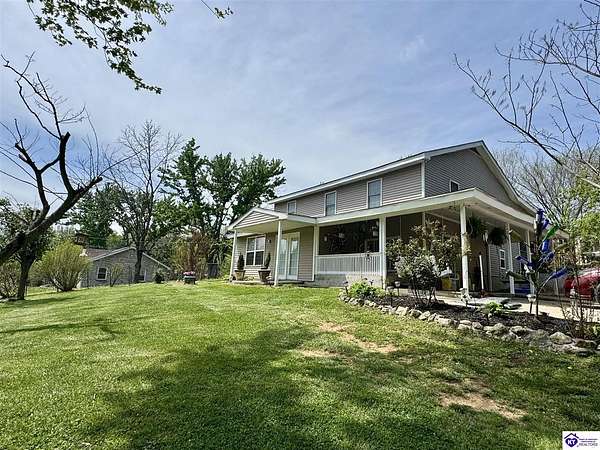 10.1 Acres of Land with Home for Sale in New Haven, Kentucky