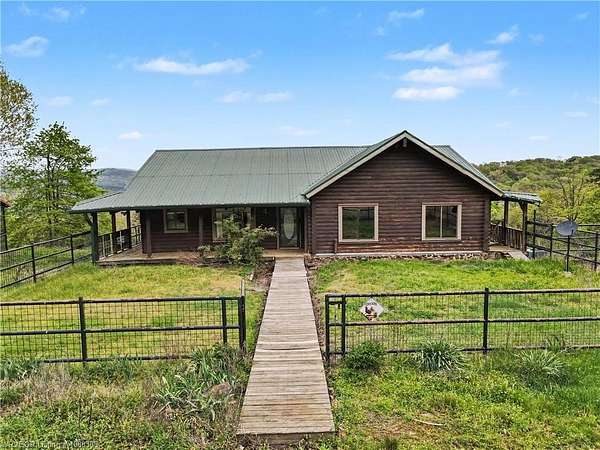 67.3 Acres of Recreational Land with Home for Sale in Uniontown, Arkansas