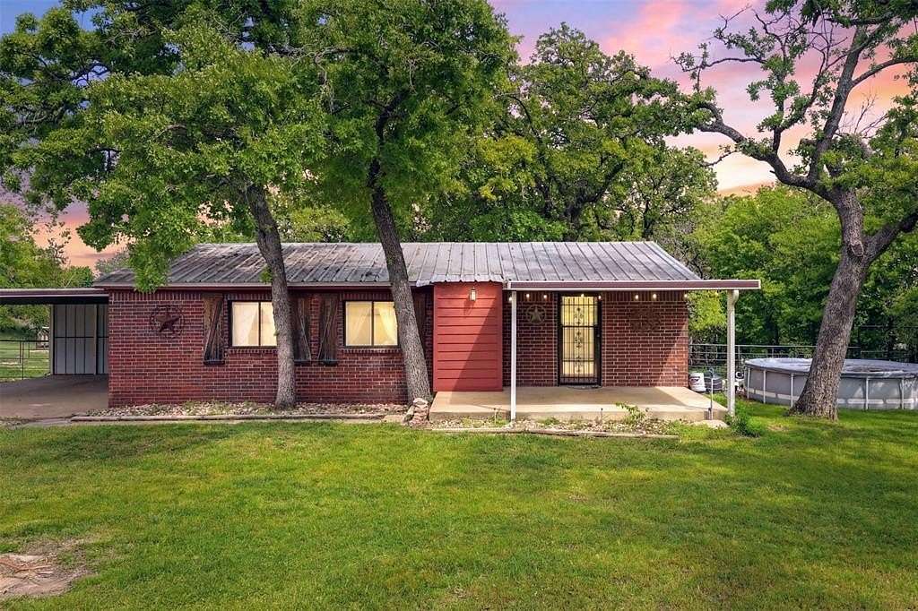 11.7 Acres of Land with Home for Sale in Weatherford, Texas