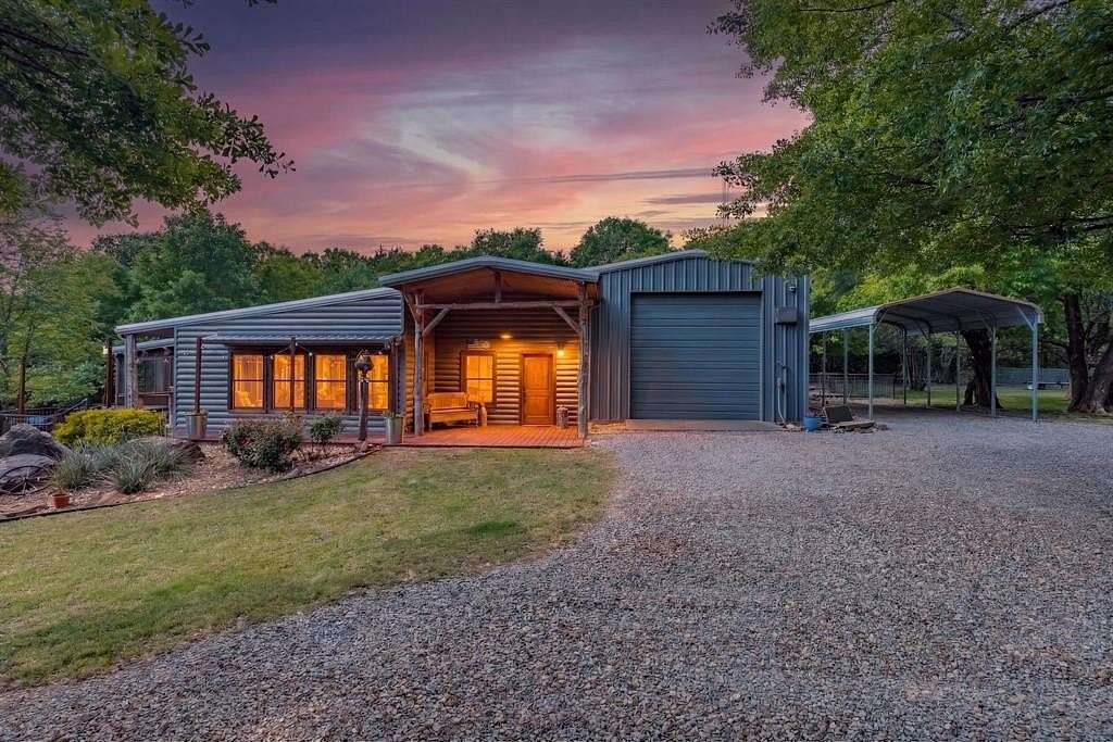 3.57 Acres of Land with Home for Sale in Ravenna, Texas