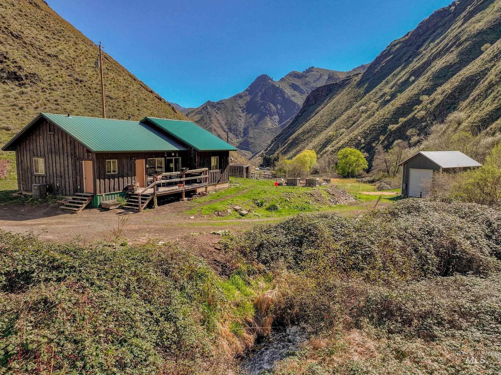 26.2 Acres of Land with Home for Sale in Riggins, Idaho