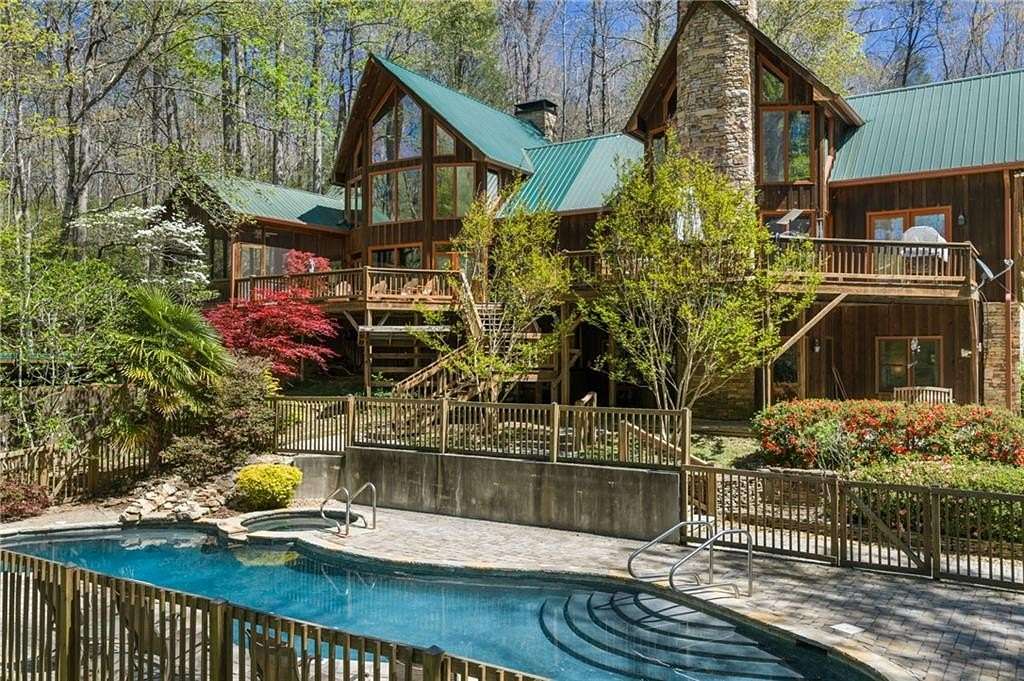 11.5 Acres of Land with Home for Sale in Cleveland, Georgia