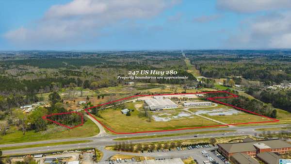 21.4 Acres of Commercial Land for Sale in Alexander City, Alabama