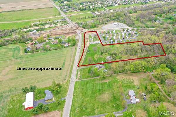12.5 Acres of Commercial Land for Sale in Glen Carbon, Illinois