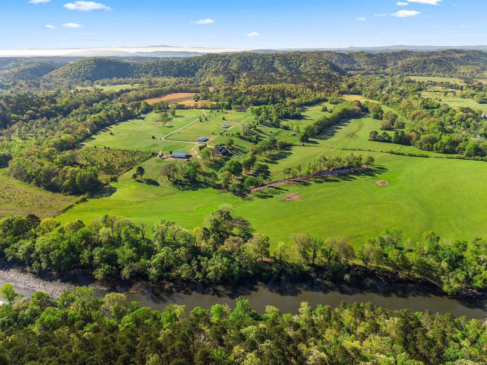 81.9 Acres of Land with Home for Sale in Mount Ida, Arkansas