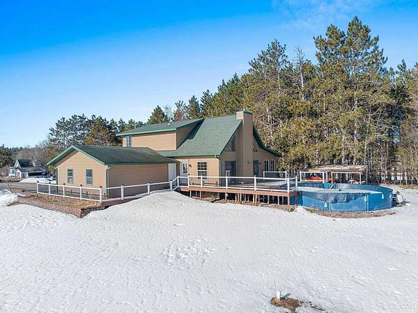 10.6 Acres of Land with Home for Sale in Niagara, Wisconsin