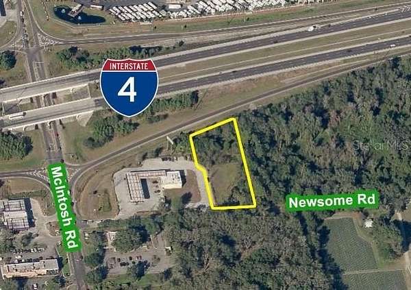 1.1 Acres of Commercial Land for Sale in Dover, Florida