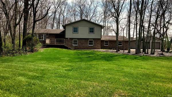 2.18 Acres of Land with Home for Auction in Leo, Indiana