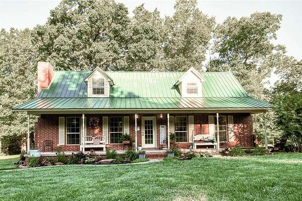 5.5 Acres of Land with Home for Sale in St. Joe, Arkansas