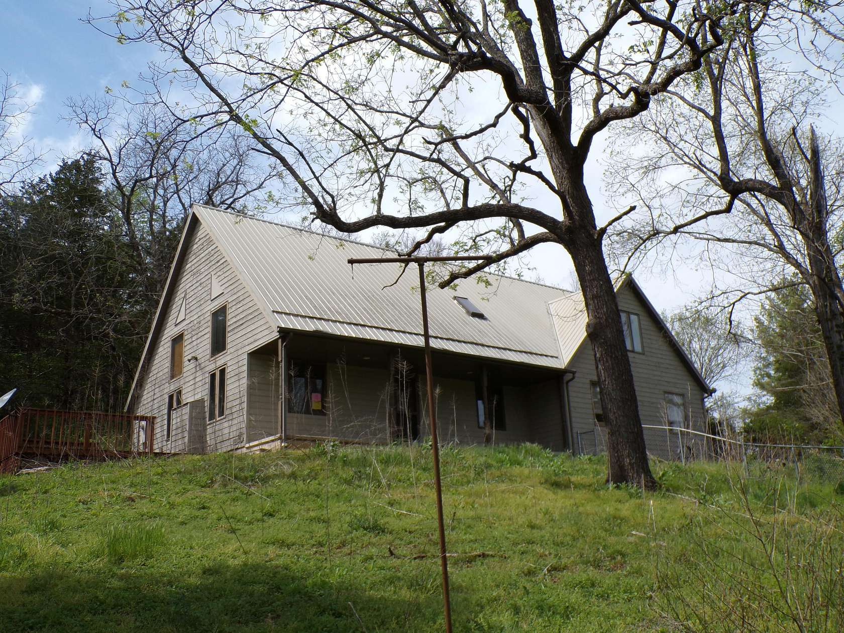 20 Acres of Recreational Land with Home for Sale in Crane, Missouri