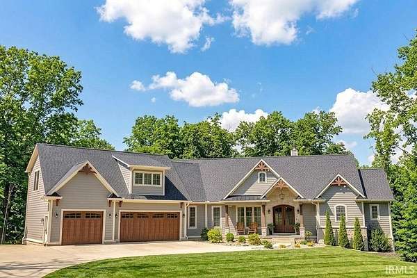 6.48 Acres of Land with Home for Sale in Bloomington, Indiana