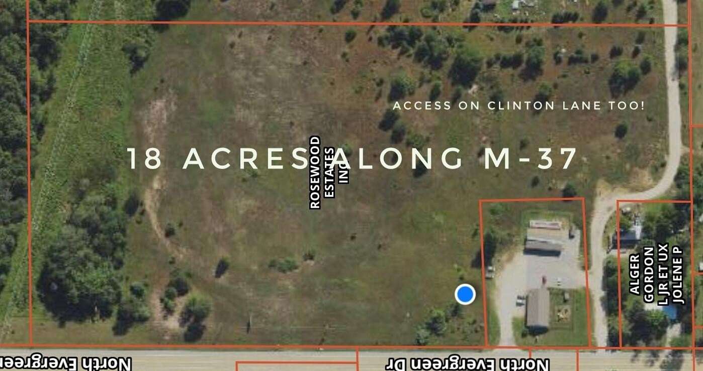 17.5 Acres of Mixed-Use Land for Sale in White Cloud, Michigan