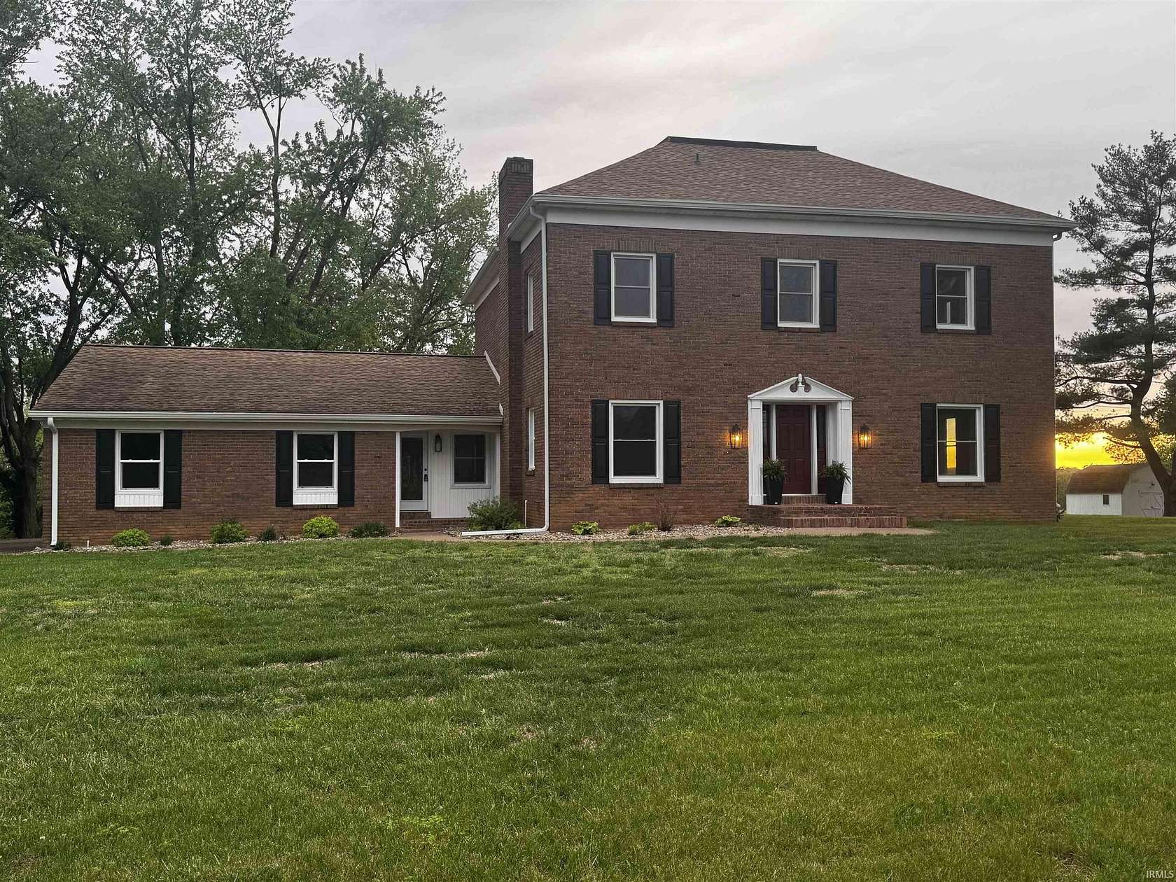 3.4 Acres of Land with Home for Sale in Evansville, Indiana
