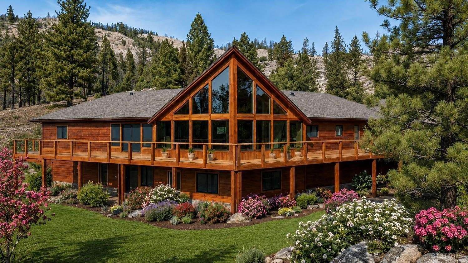 3.19 Acres of Land with Home for Sale in Markleeville, California