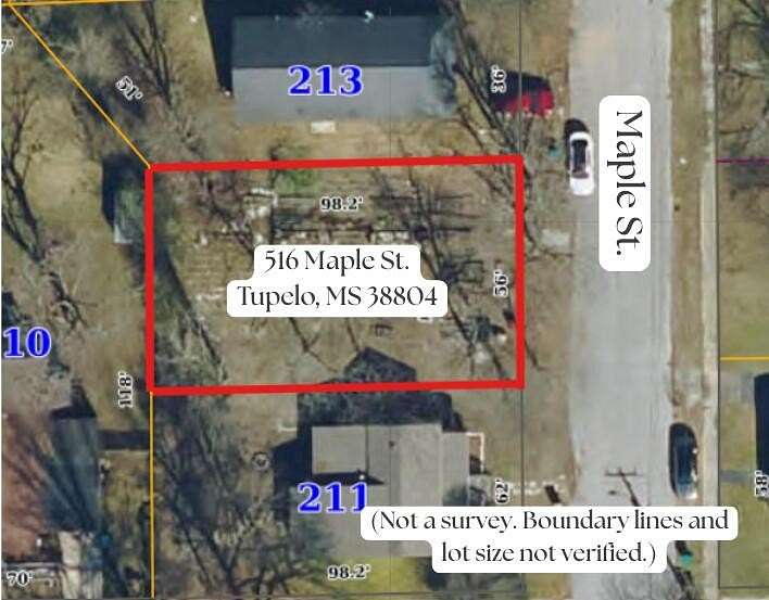 Residential Land for Sale in Tupelo, Mississippi
