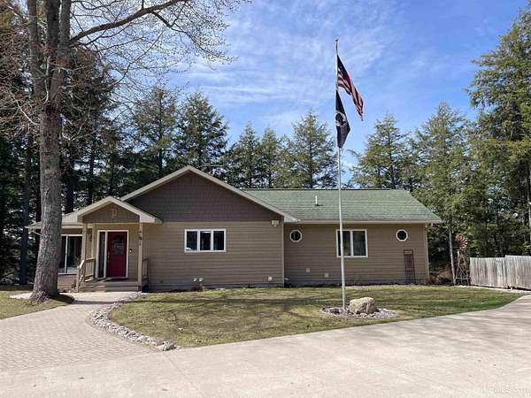 5.77 Acres of Land with Home for Sale in Wetmore, Michigan