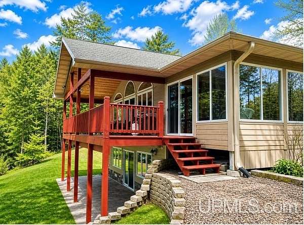 5.77 Acres of Land with Home for Sale in Wetmore, Michigan