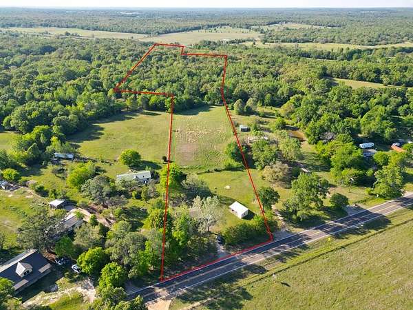16 Acres of Land with Home for Sale in Grand Saline, Texas
