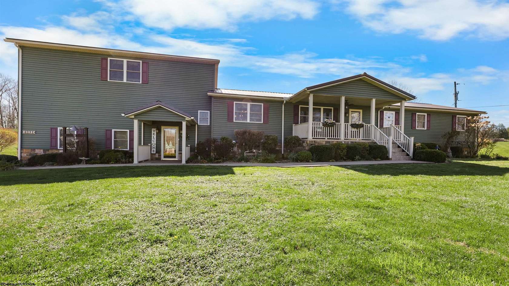 146 Acres of Recreational Land with Home for Sale in Rock Cave, West Virginia