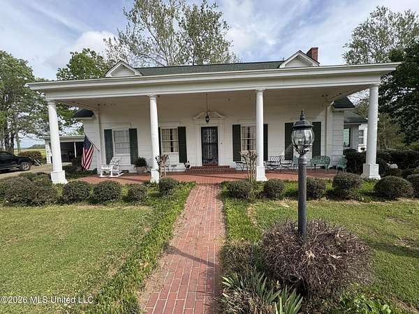 12.6 Acres of Land with Home for Sale in Tutwiler, Mississippi