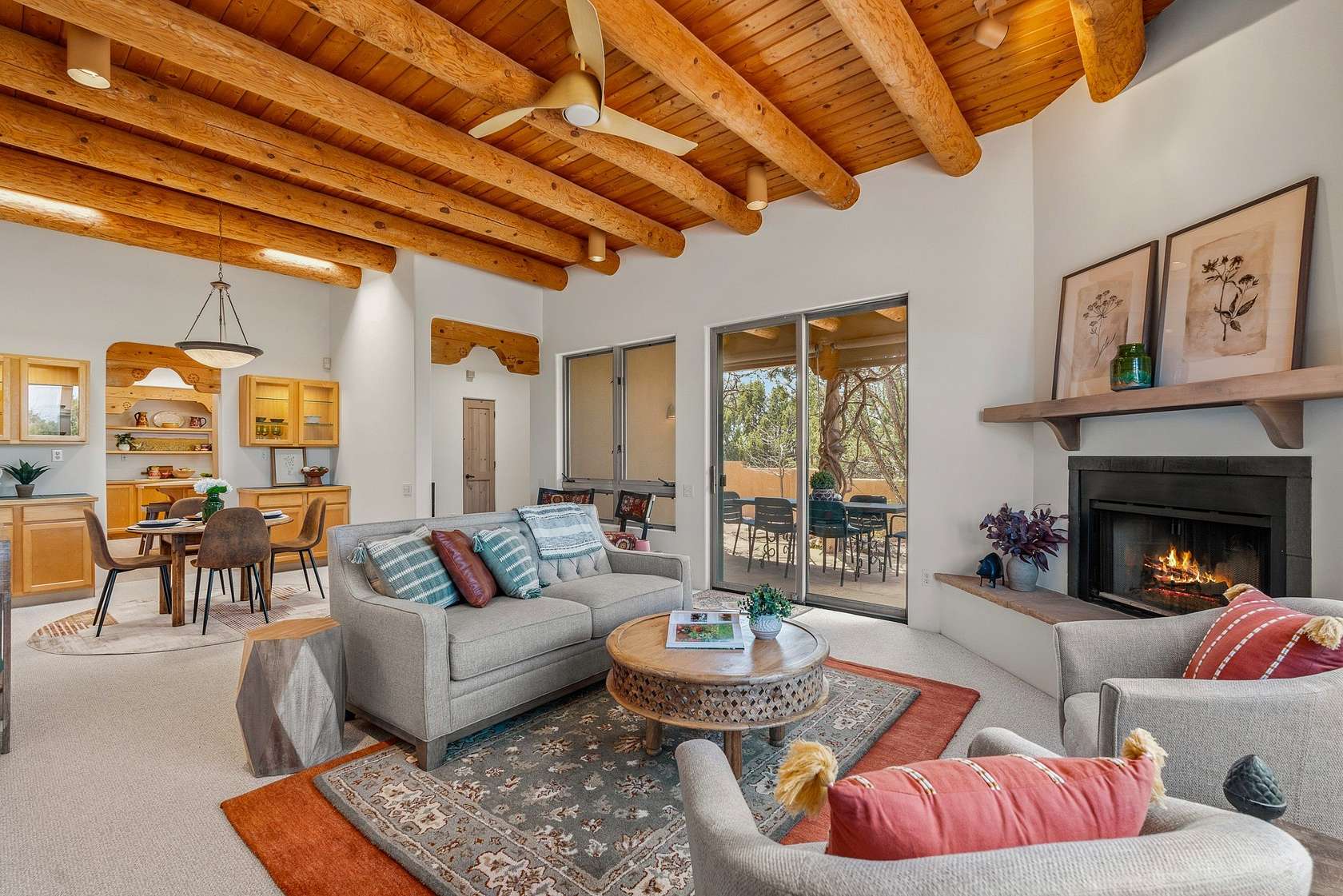 1.63 Acres of Land with Home for Sale in Santa Fe, New Mexico