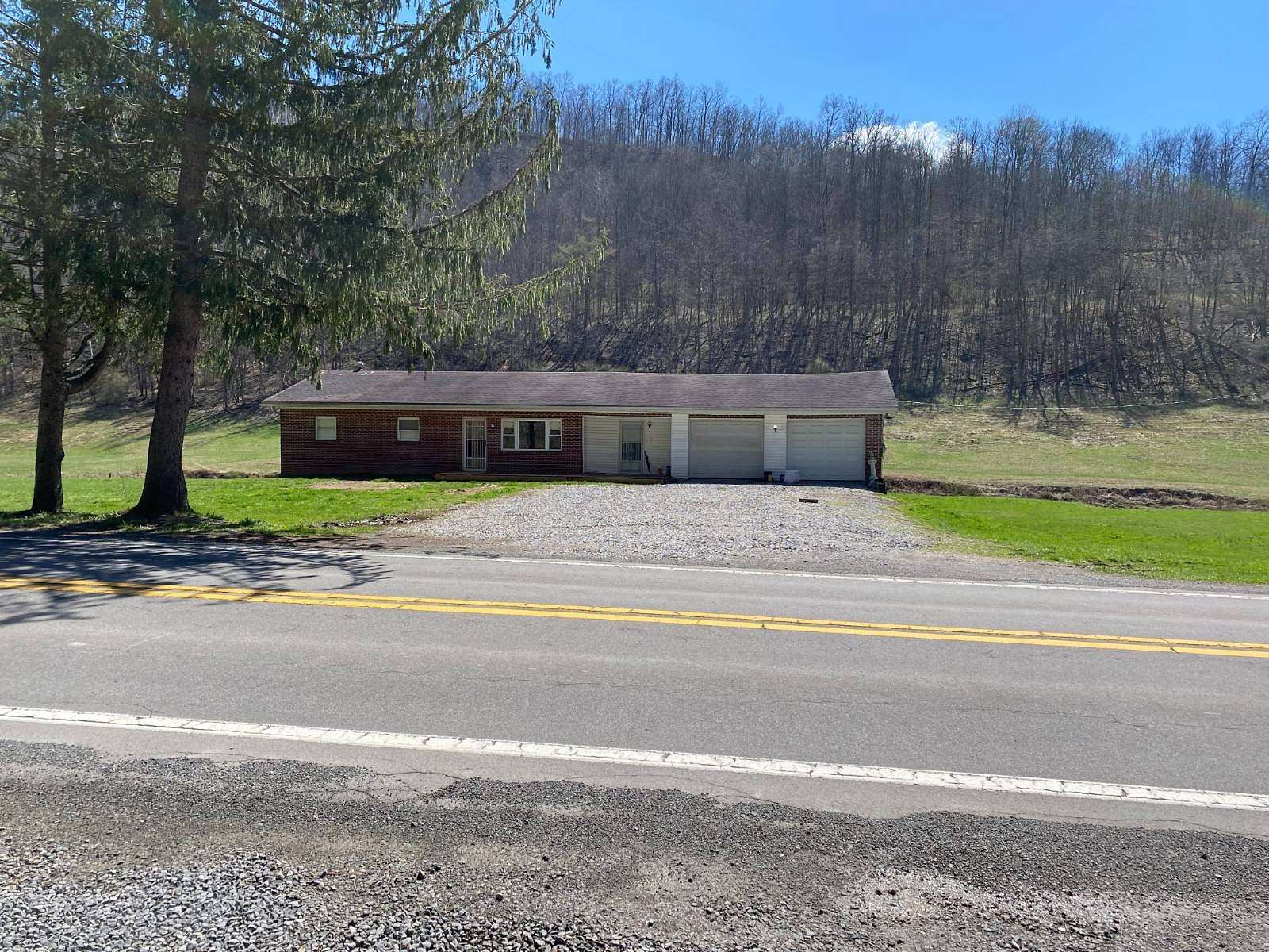 47.6 Acres of Recreational Land with Home for Sale in Alum Bridge, West Virginia