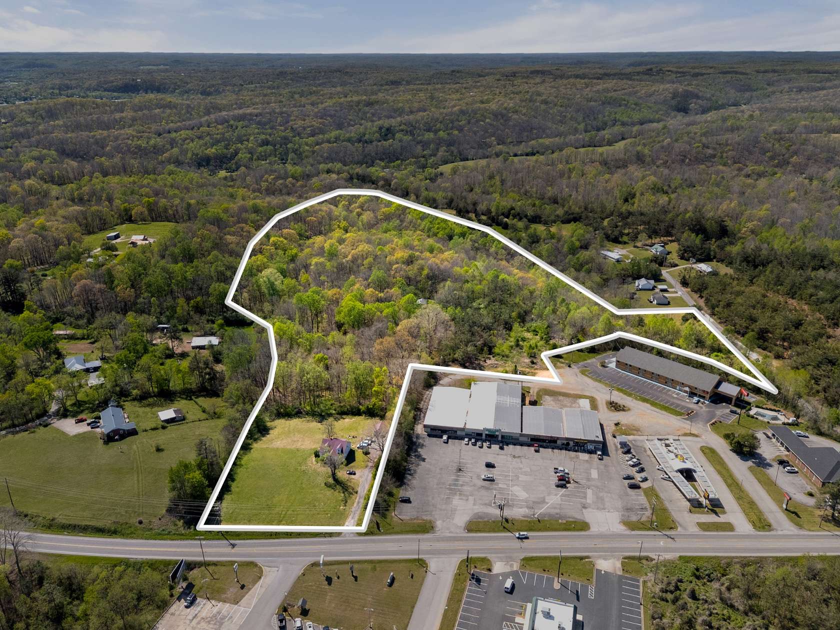 20.8 Acres of Mixed-Use Land for Sale in Centerville, Tennessee