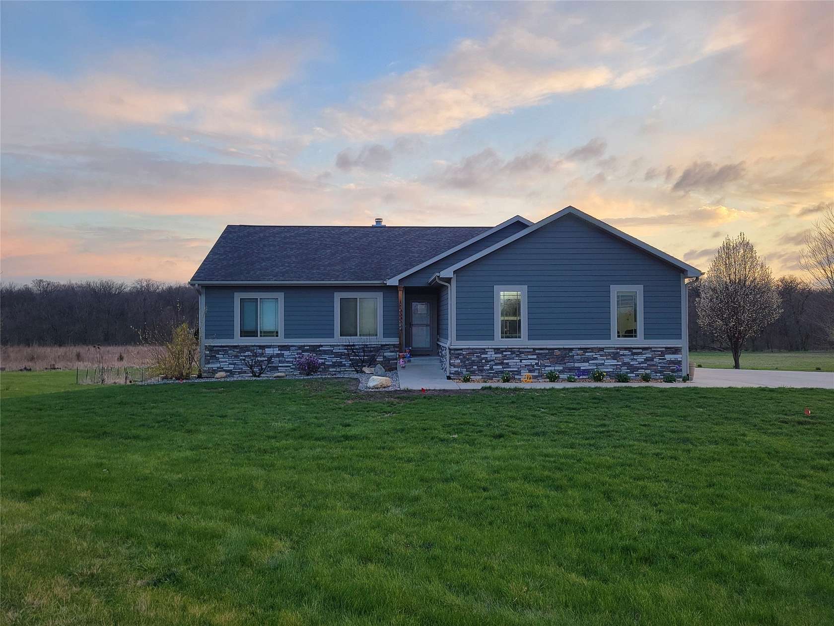 9.74 Acres of Land with Home for Sale in Indianola, Iowa