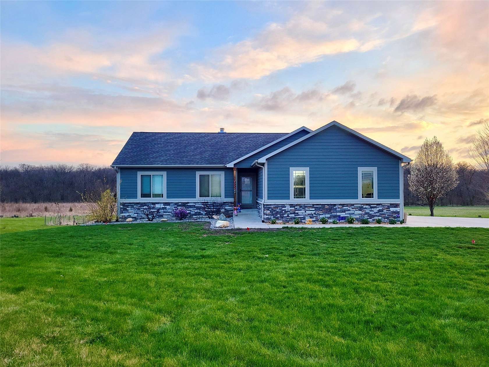 9.74 Acres of Land with Home for Sale in Indianola, Iowa
