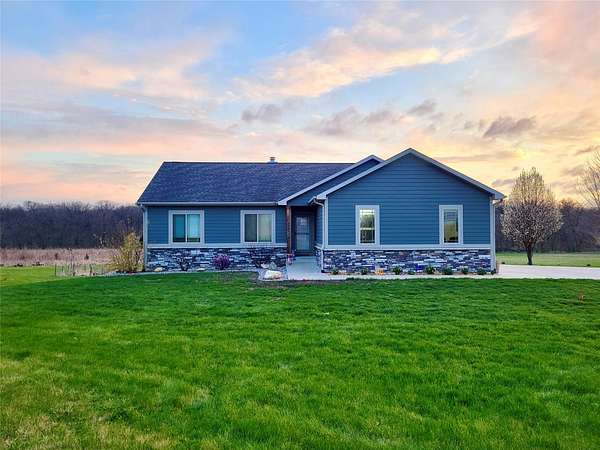 9.74 Acres of Land with Home for Sale in Indianola, Iowa