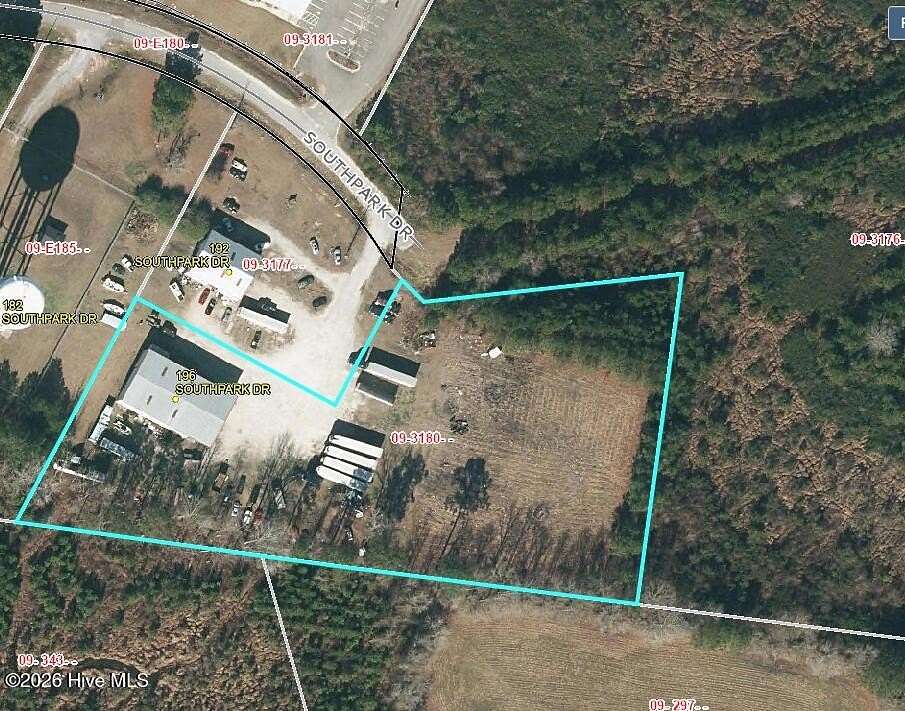3.67 Acres of Improved Mixed-Use Land for Sale in Wallace, North Carolina
