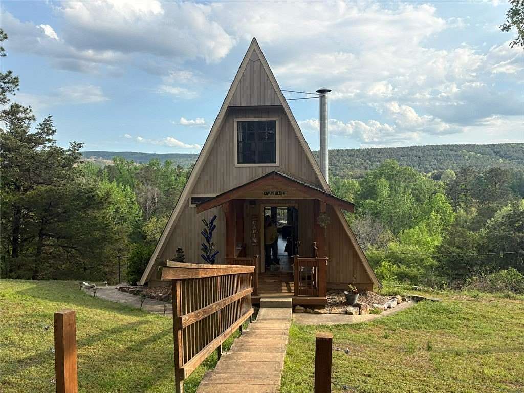 7.25 Acres of Land with Home for Sale in Ola, Arkansas