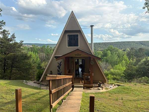 7.25 Acres of Land with Home for Sale in Ola, Arkansas