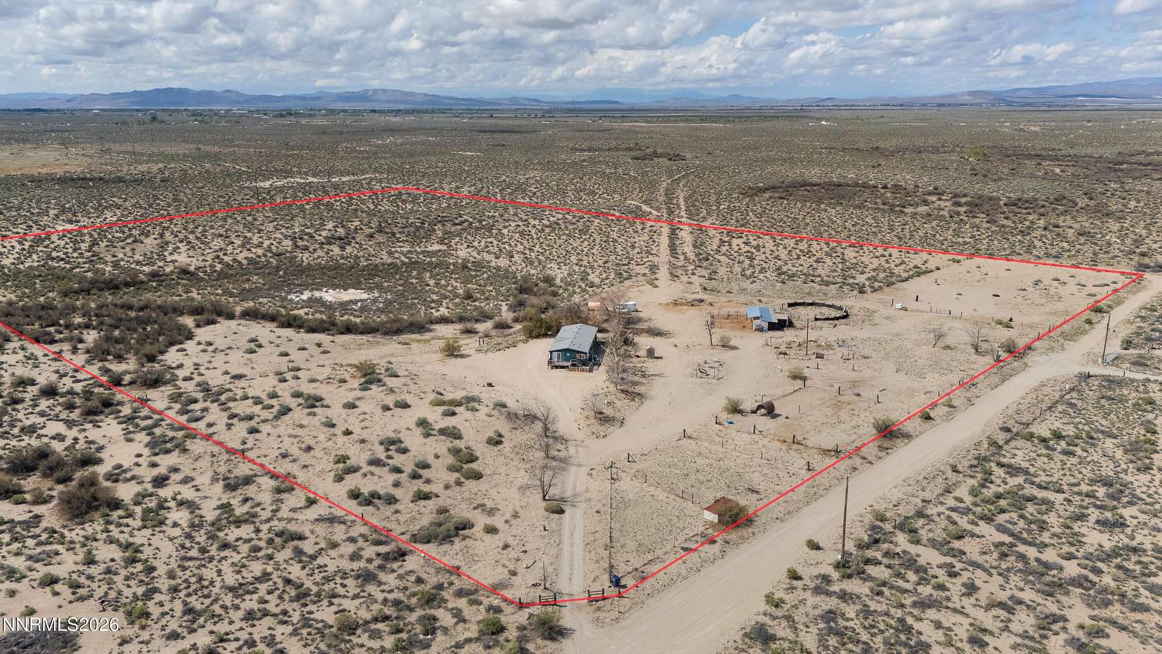 30.1 Acres of Land with Home for Sale in Fallon, Nevada