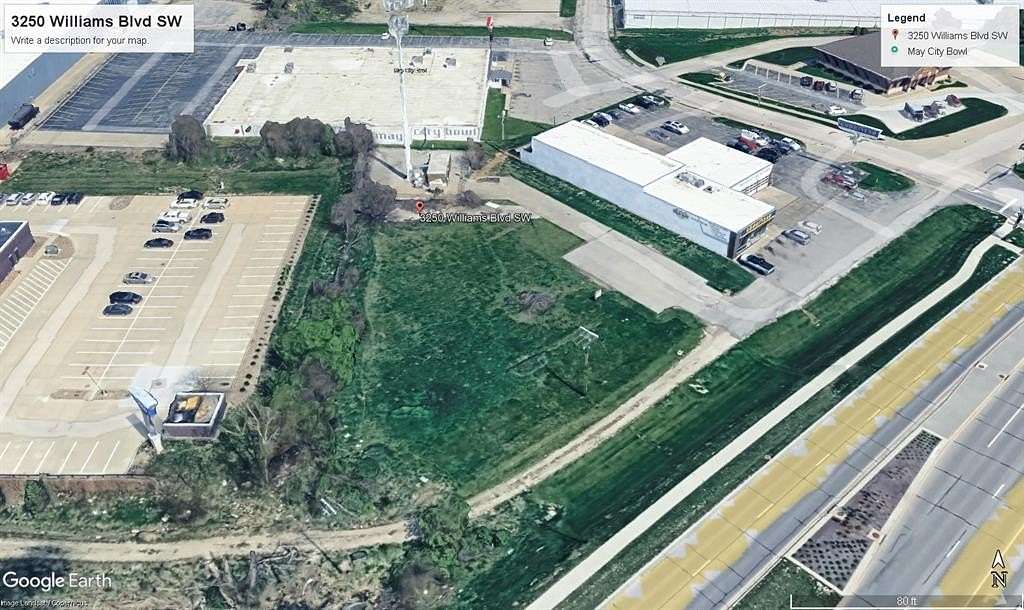 0.96 Acres of Commercial Land for Sale in Cedar Rapids, Iowa