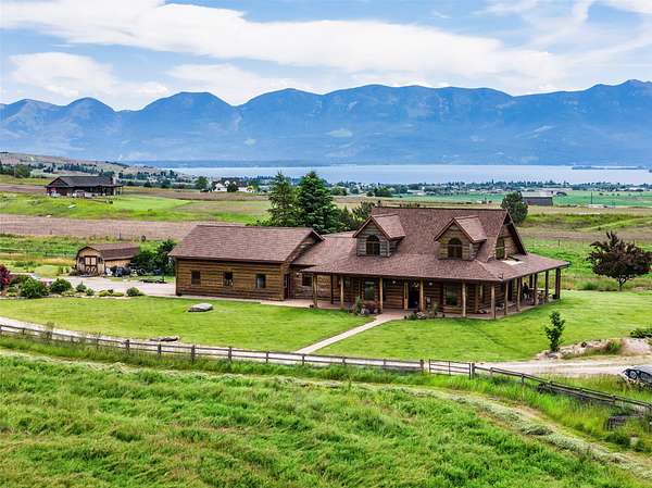 20.2 Acres of Land with Home for Sale in Polson, Montana