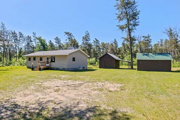 8 Acres of Land with Home for Sale in Irons, Michigan