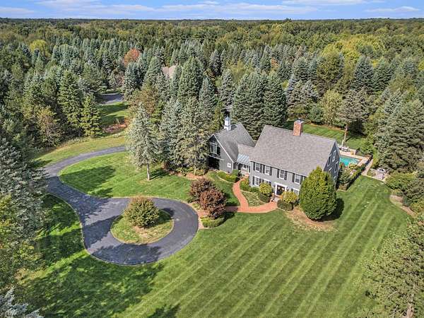 5.59 Acres of Land with Home for Sale in Vicksburg, Michigan