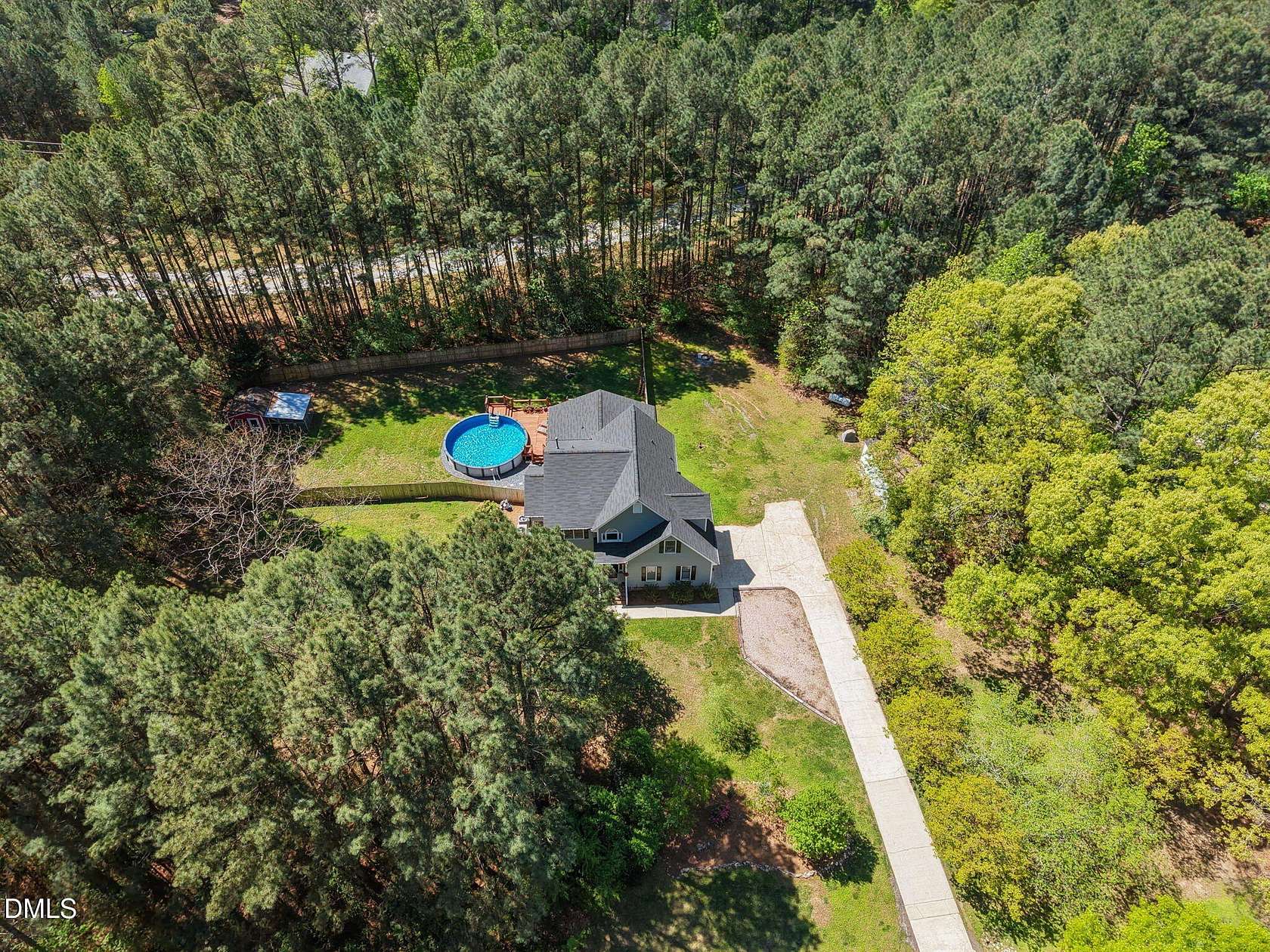 1.6 Acres of Land with Home for Sale in Wake Forest, North Carolina