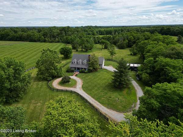 7 Acres of Land with Home for Sale in Goshen, Kentucky