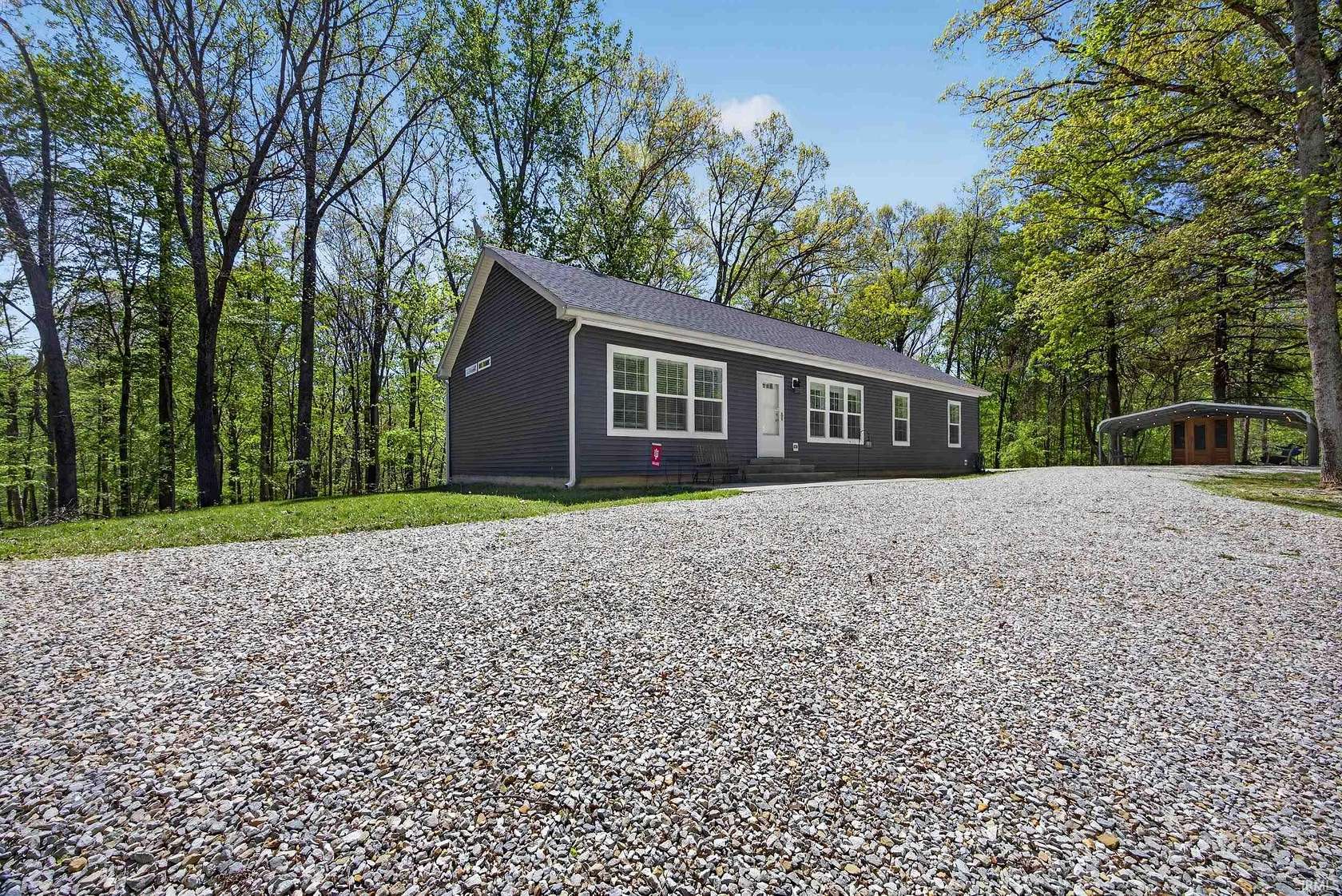 3 Acres of Land with Home for Sale in Heltonville, Indiana
