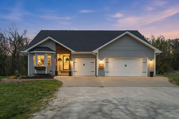 10 Acres of Land with Home for Sale in Fair Grove, Missouri