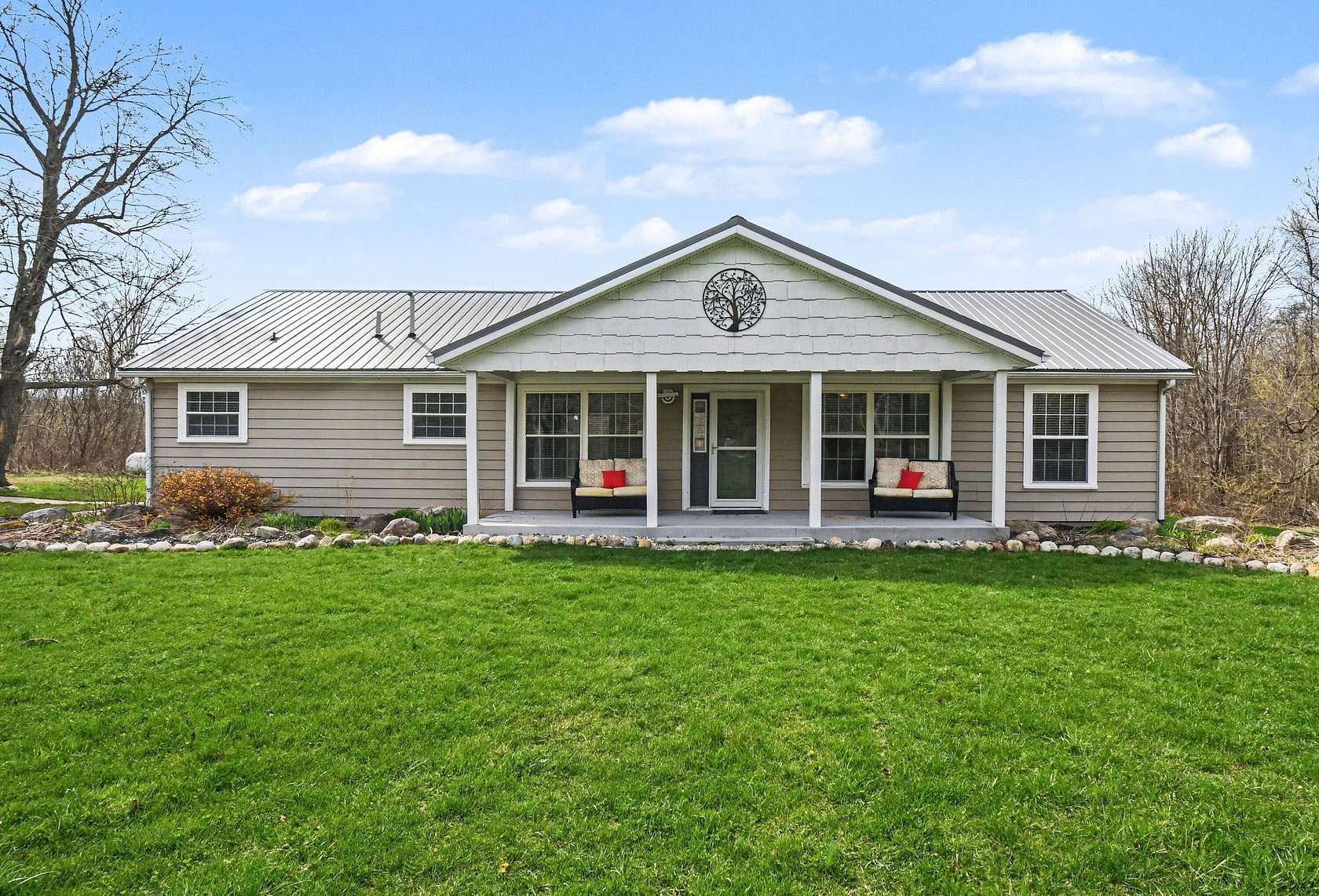 19.9 Acres of Recreational Land with Home for Sale in Coloma, Michigan