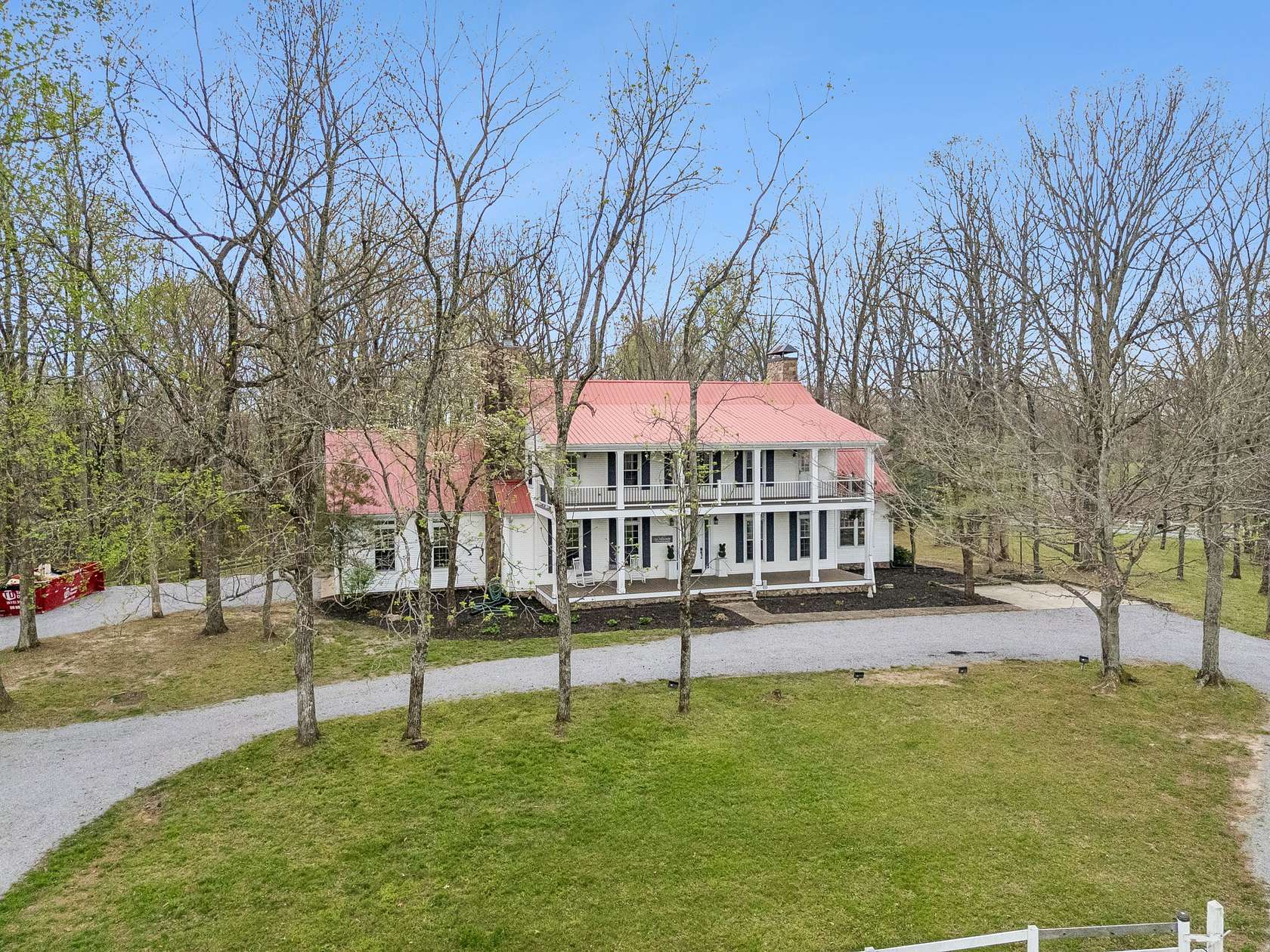 87 Acres of Land with Home for Sale in Charlotte, Tennessee