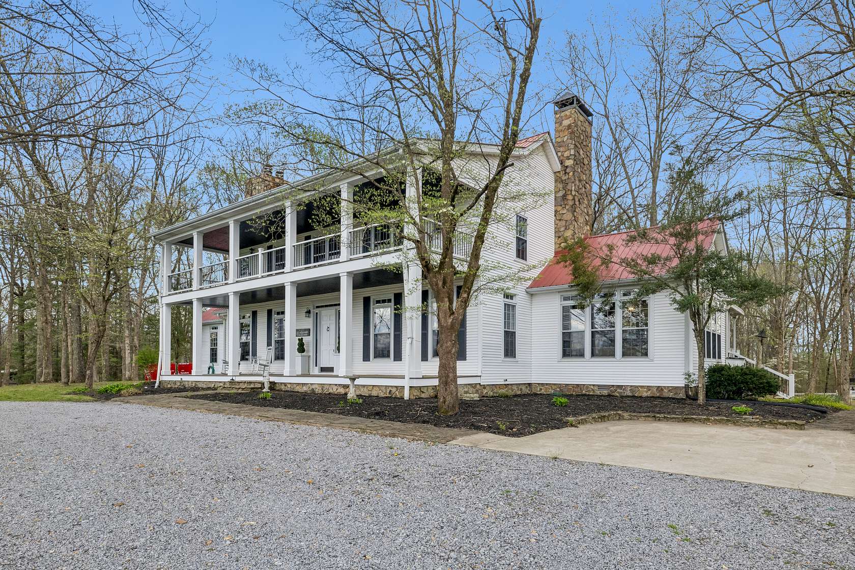86 Acres of Land with Home for Sale in Charlotte, Tennessee