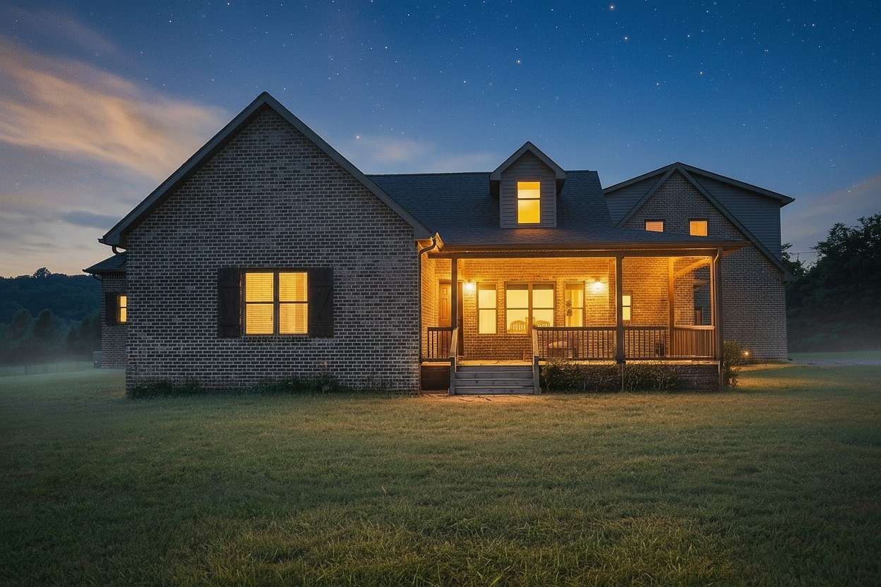 5 Acres of Land with Home for Sale in Lynchburg, Tennessee