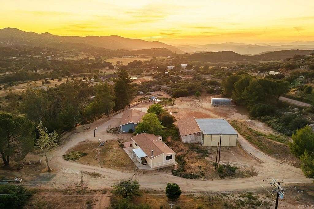 11 Acres of Land with Home for Sale in Alpine, California